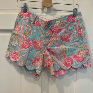 Lilly Pulitzer Buttercup Short Size 4